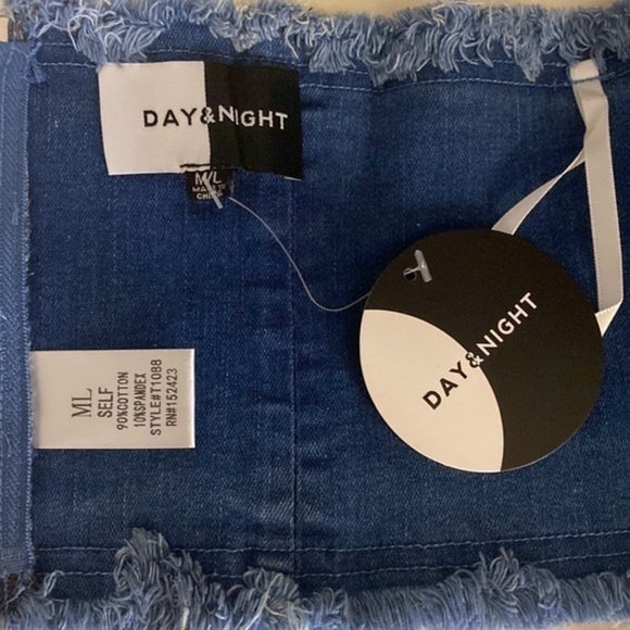 Day&Night features Hot Miami Styles denim “Blue Jeans Corset “ NWT denim season - Picture 4 of 7